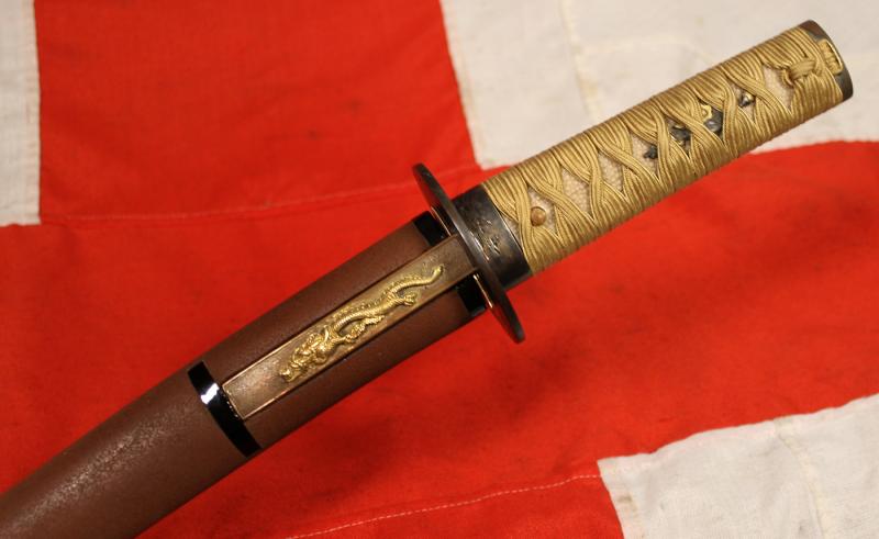 A Beautiful Koto Wakazashi, In Superb Original Edo Fittings and Tsuba With a Masamune Signed Blade. The Koto Era Was From 900 to 1595. The Edo Period Was From 1603 to 1868