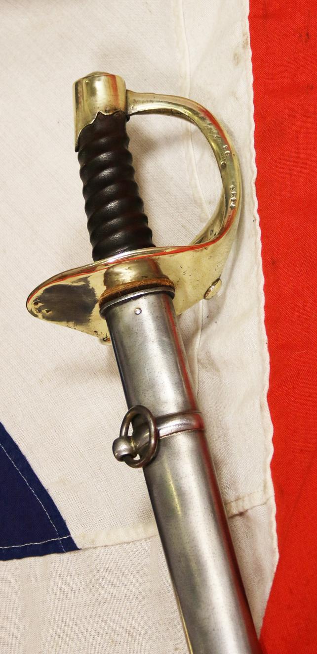 Grande Armee Issue, From the Consular To Ist Empire Period. French Napoleonic Year 13 Cuirassier Sword, Manufactured at Versailles in the Early Imperial Period, Circa 1804-1806. Inspected by Nicholas Cherrer, Chef De Battalion