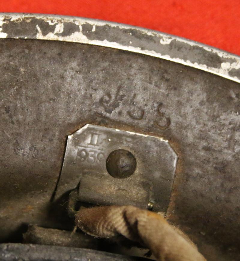 Incredibly Rare Collectors Item. A Nuclear Warden's Helmet 1950-55. Named For